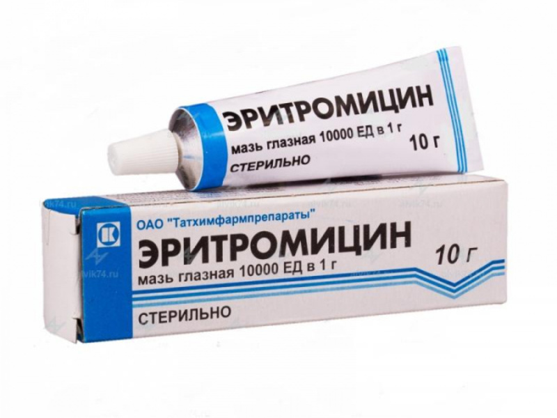 Лекарство Эритромицин