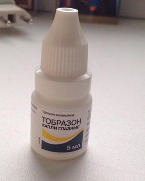 Капли для глаз Тобразон - основное действующее вещество